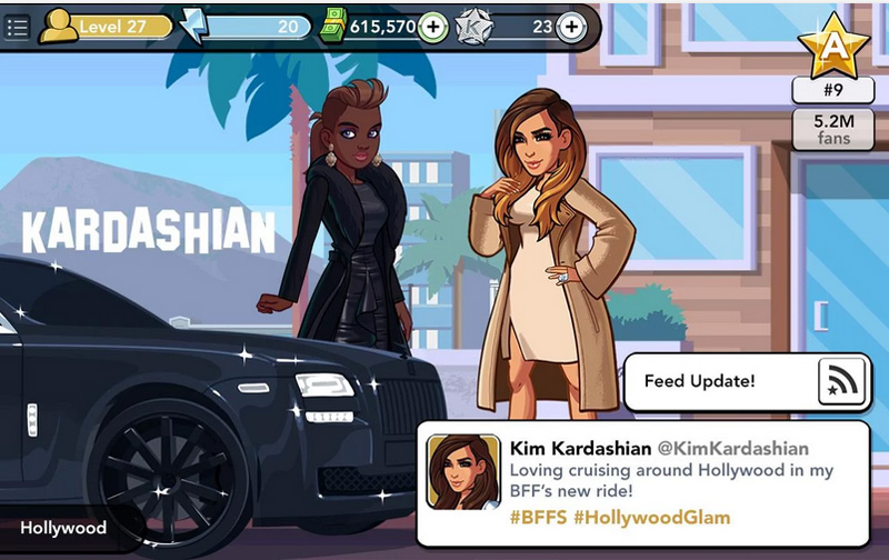 kim kardashian hollywood