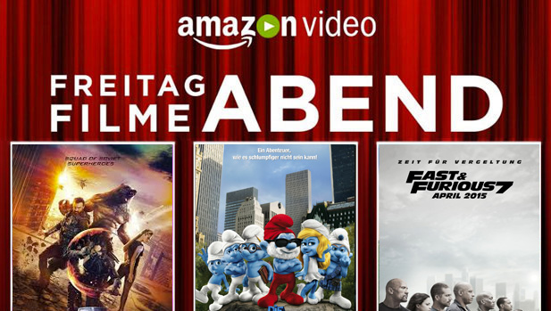 Amazon startet Freitag Filmabend mit Angeboten!