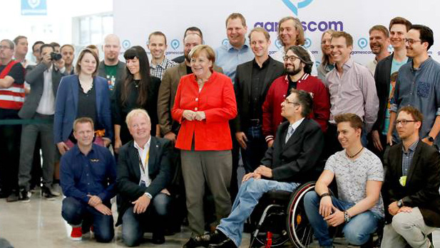 Bundeskanzlerin Dr. Angela Merkel erÃ¶ffnete die gamescom