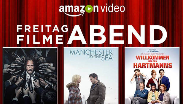 Amazon startet Freitag Filmabend mit Angeboten!