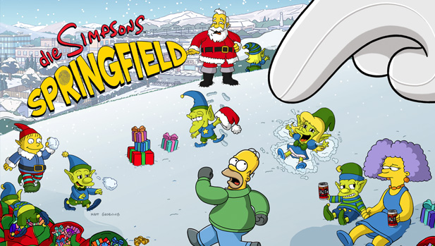 9 Tipps zum Simpsons Springfield Weihnachts-Event 2014