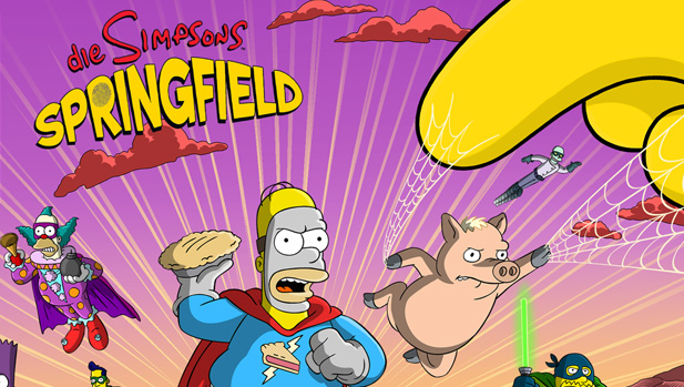 Simpsons Springfield Superhelden: Tortenbomben und Teil 2…
