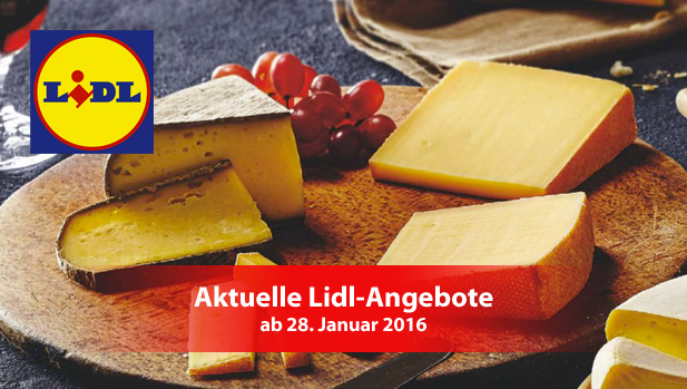 Lidl Angebote vom 28. bis 30. Januar 2016