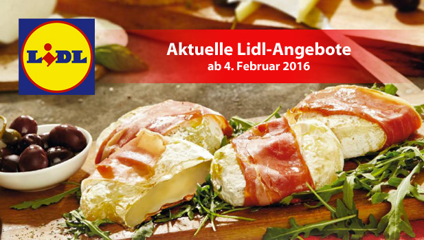 Lidl Angebote vom 4. bis 6. Februar 2016