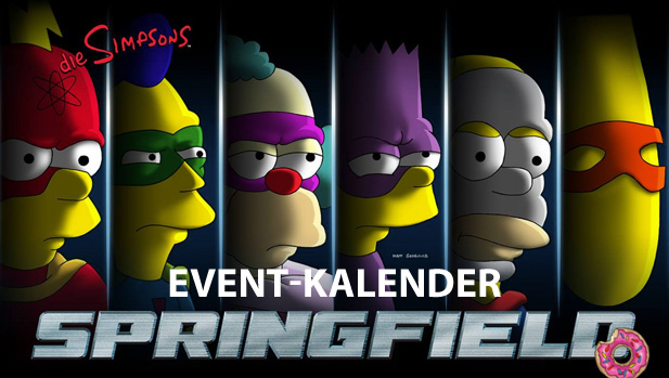 Die Simpsons Springfield Superhelden Gemeinschaftskampf-P…