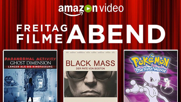 Amazon startet Freitag Filmabend mit Angeboten!