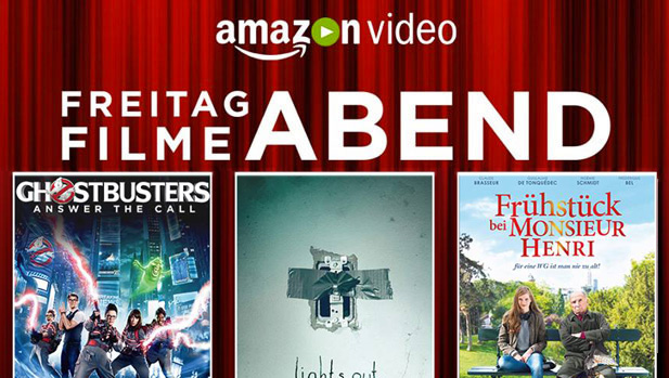 Amazon startet Freitag Filmabend mit Angeboten!