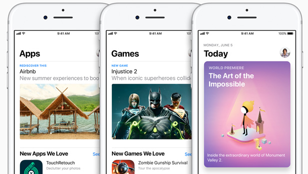 Apple stellt vÃ¶llig neuen App Store vor
